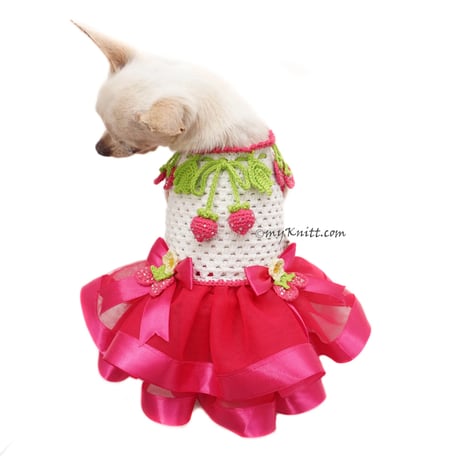 【予約】Strawberry Dress Crochet