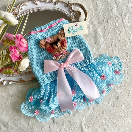 【予約】Teddy Bear Dress Crochet