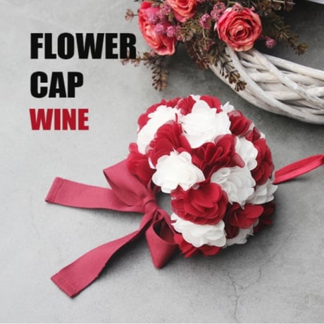 【予約】HAPPYJJANGGU ♪ flower cap♡ 13color