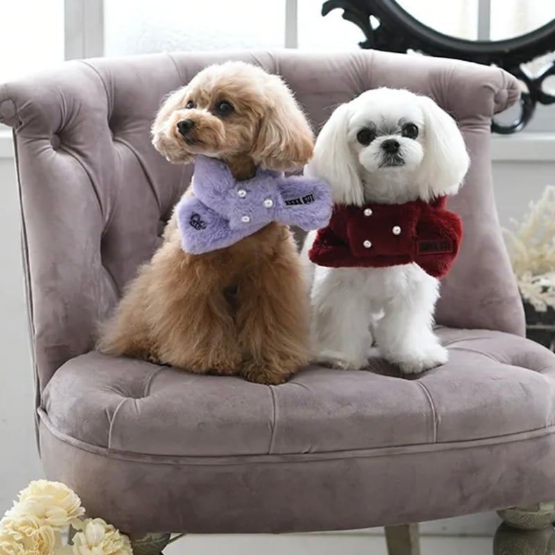 即納】ANNA SUIリボンマフラー | un seul dog's STORE