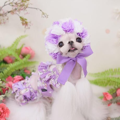 【予約】HAPPYJJANGGU♪ cross bikini flower