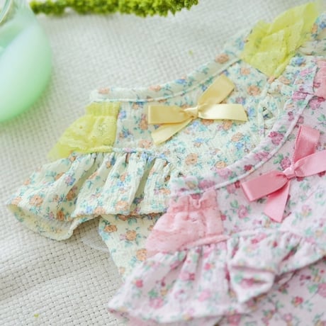 【予約】ilo ilo...Bebe Flower Ts