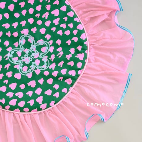 【予約】comocomo...RURU BLANKET (RIVERSIBLE)