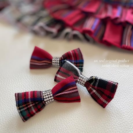【即納】original  tartan check café mat  スクエア型(長方形)