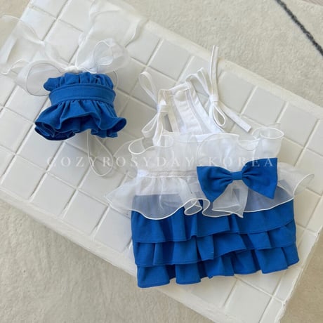 【即納】cozyrosyday...POPO RIBBON CROP TOP