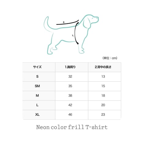 【即納】JELLA CO...Neon color frill T-shirt