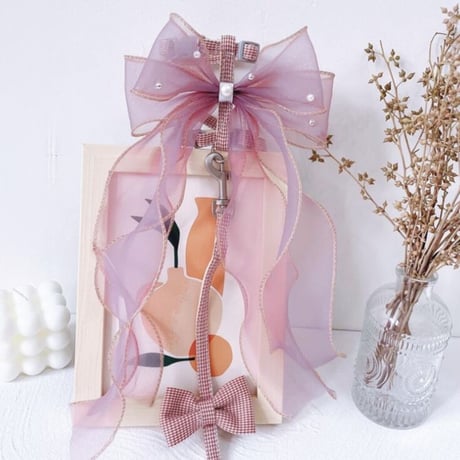 【即納】big ribbon elegant♡ハーネス＆リードset
