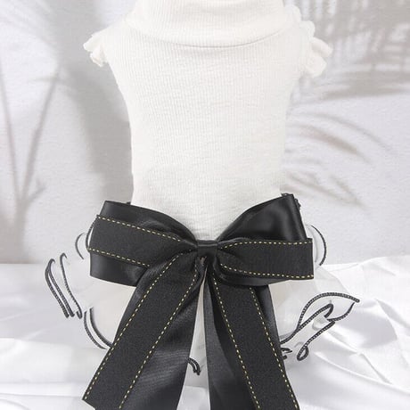 【即納】big ribbon one-piece