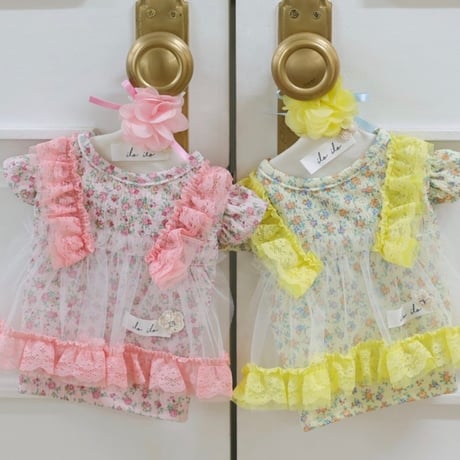 【予約】ilo ilo...Bebe Flower Ts