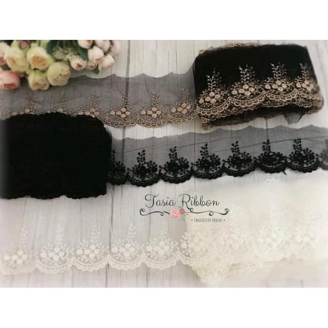 【予約】Lace×Teddy Heart balloon Dress Crochet