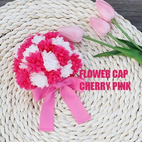 【予約】HAPPYJJANGGU ♪ flower cap♡ 13color