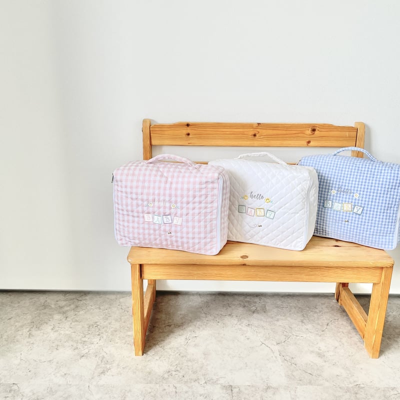 バニティポーチ”Hello BABY” | MYbroderie