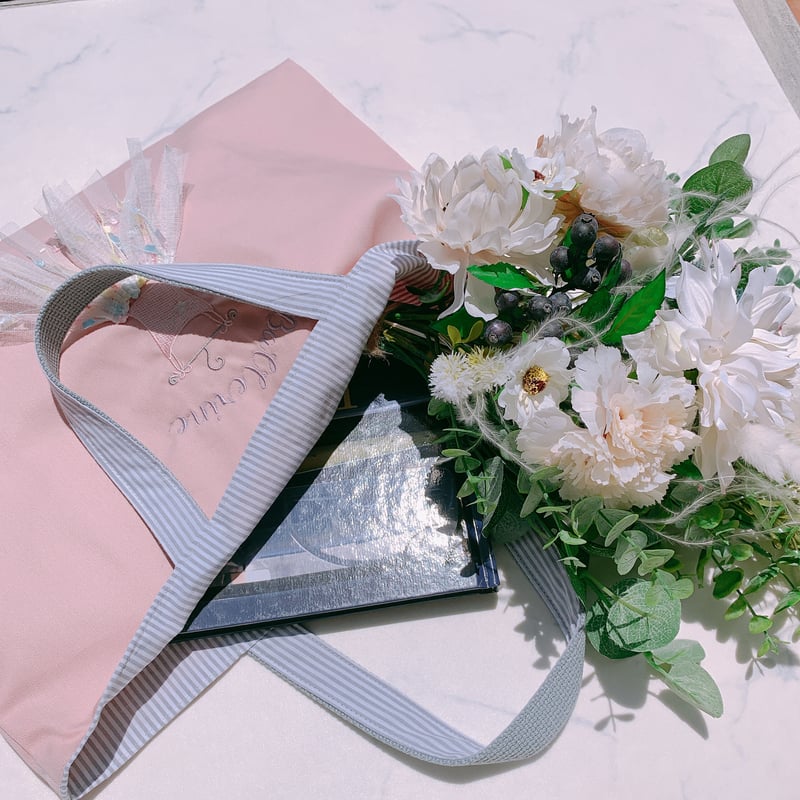 バレリーナレッスンバッグ -pink- | MYbroderie