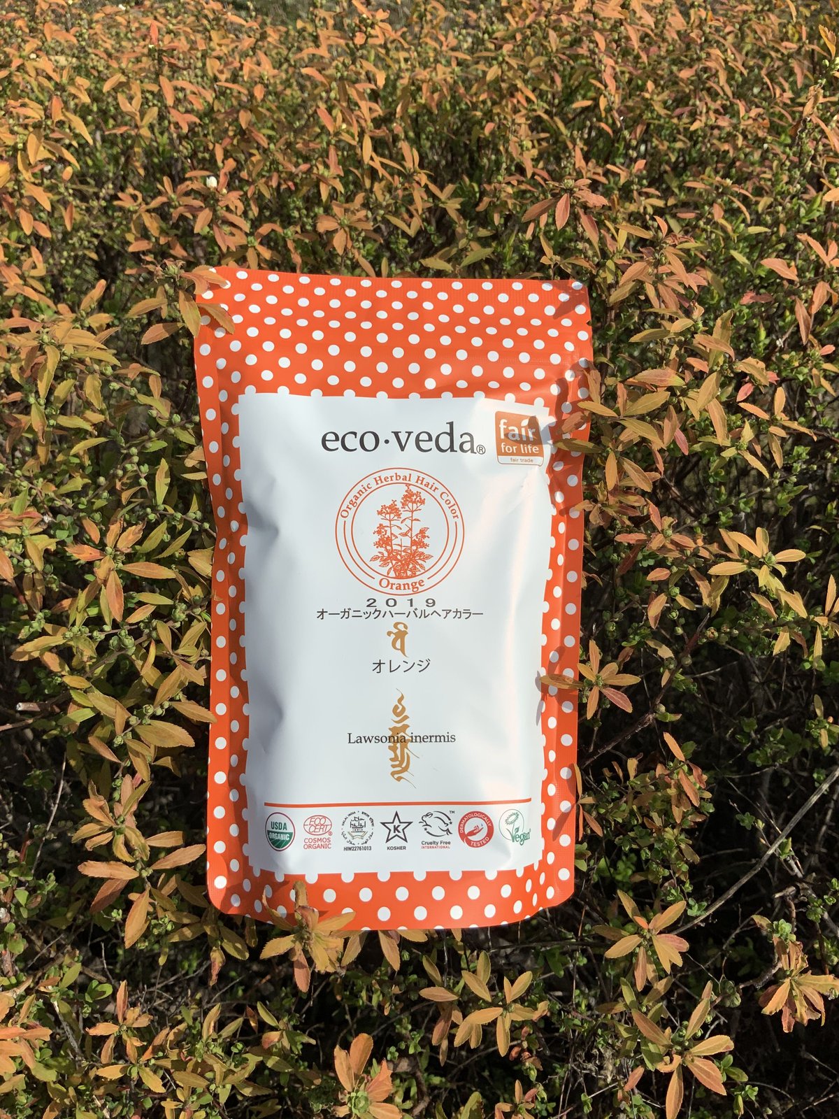 エコヴェーダ 2019 オーガニックハーバルヘアカラー オレンジ エコヴェーダ ヘナ オレンジ ecoveda オーガニックハーバルヘア