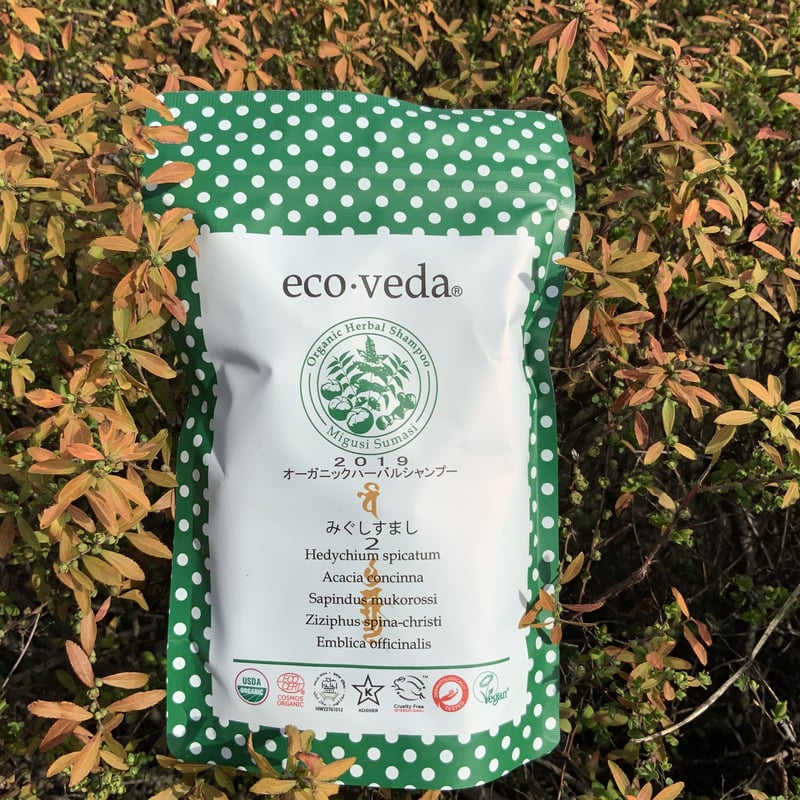 エコヴェーダ2019オーガニックハーバルシャンプーみぐしすまし2