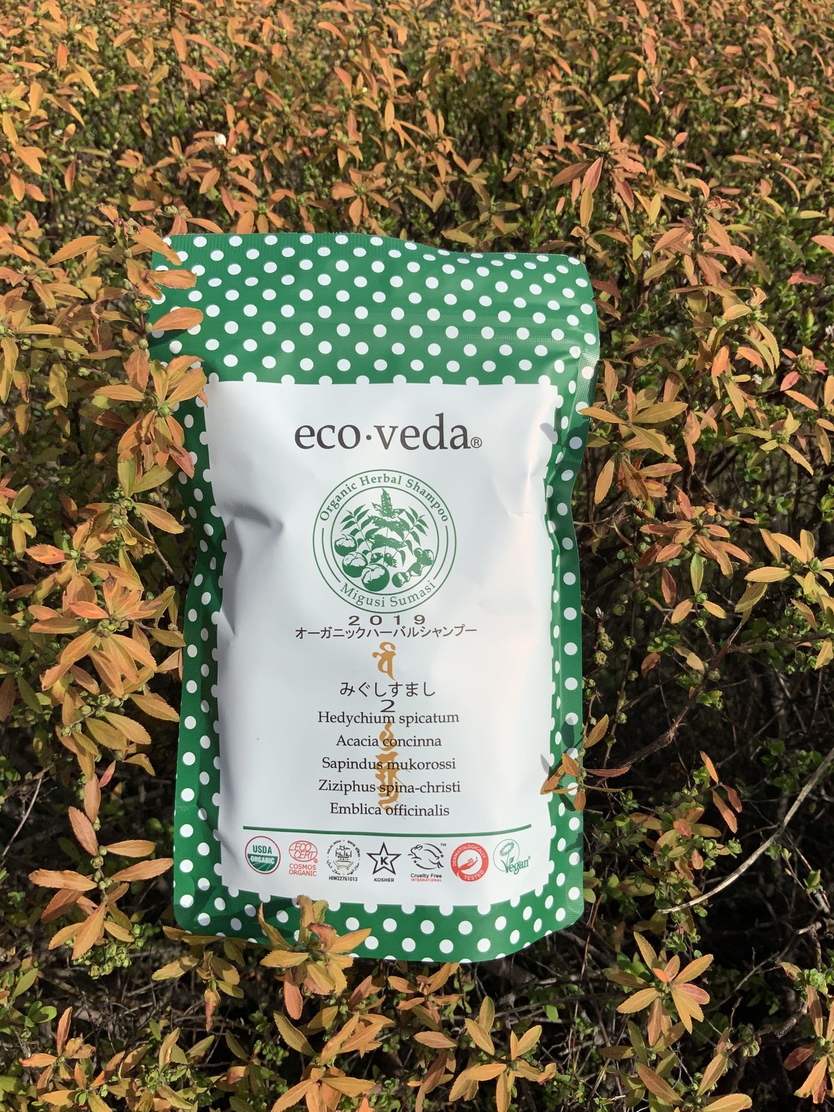 エコヴェーダ2019オーガニックハーバルシャンプーみぐしすまし2