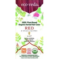 エコヴェーダエコ２０１９オーガニックハーバルヘアカラー　レッド