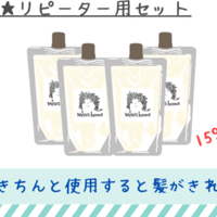 サロンのシャンプートリートメントお得パック★リピーターセット