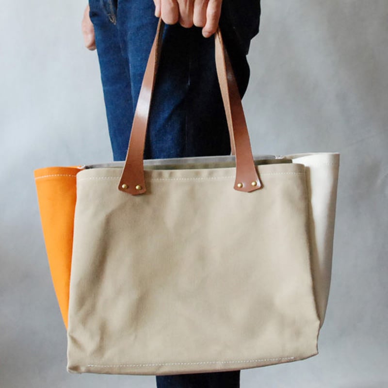 ⭐︎クレイジィーカラートートバック（ナチュラル系） | bluneross