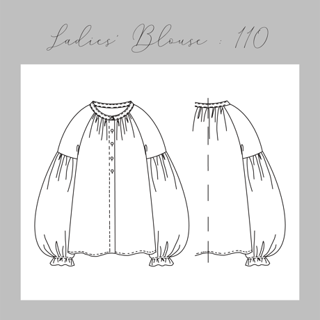 103:ブラウス | ecrina pattern