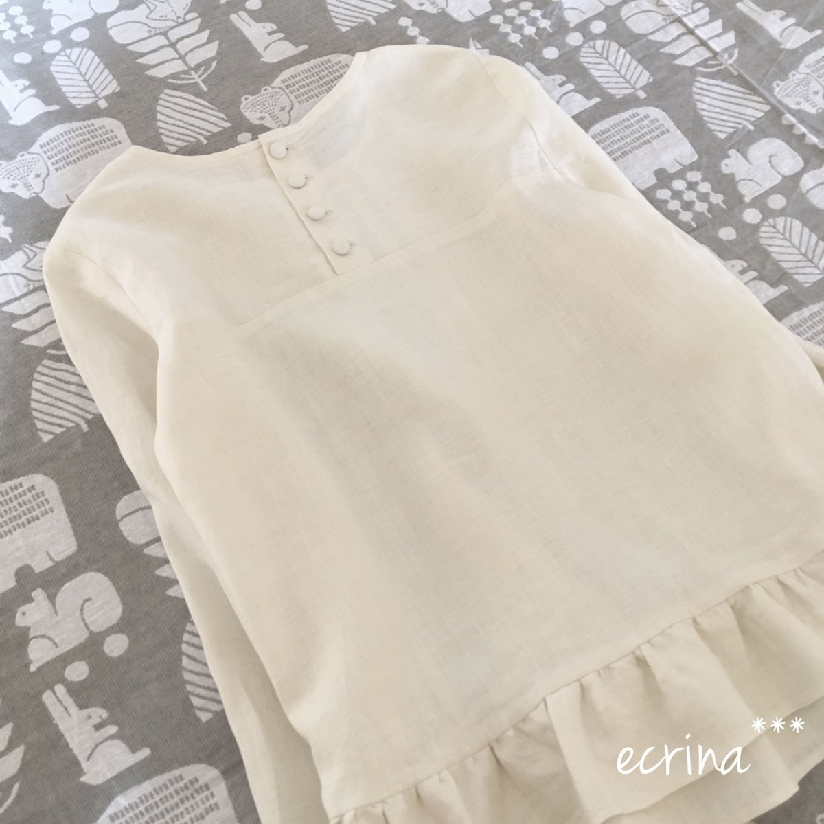 ecrina 　ブラウス 108:ブラウス | ecrina pattern
