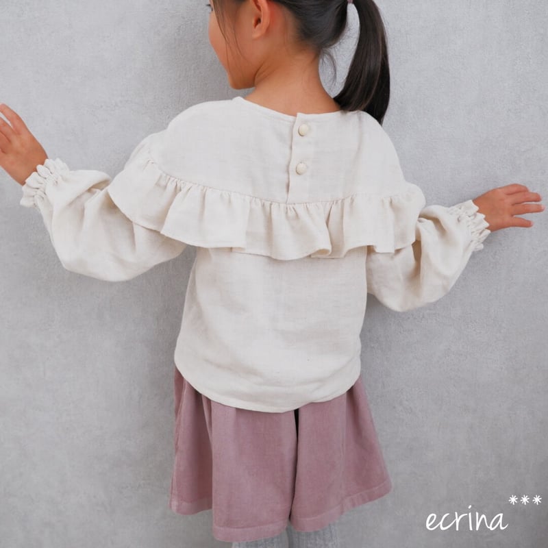 Apolina Kids ブラウス 新品 9-11y Apolina Myra Blouse Desert Rose