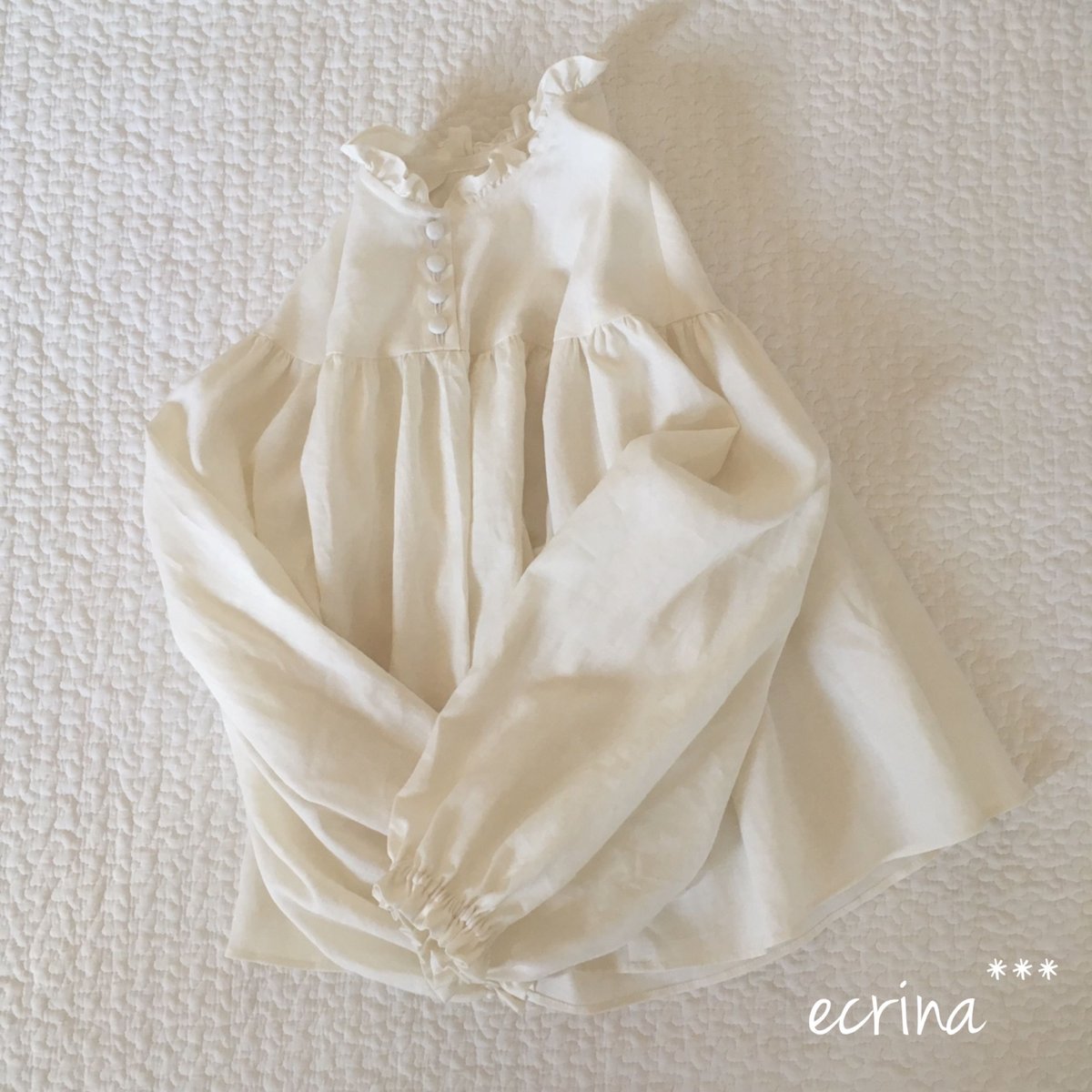 ecrina 　ブラウス 108:ブラウス | ecrina pattern