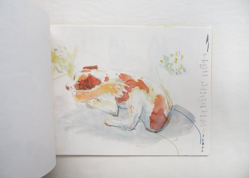 ZINE : Cat&Dog 制作Sketchbook | YUKO OHARA ART