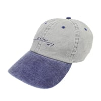sunキャップ (Grey / Blue)