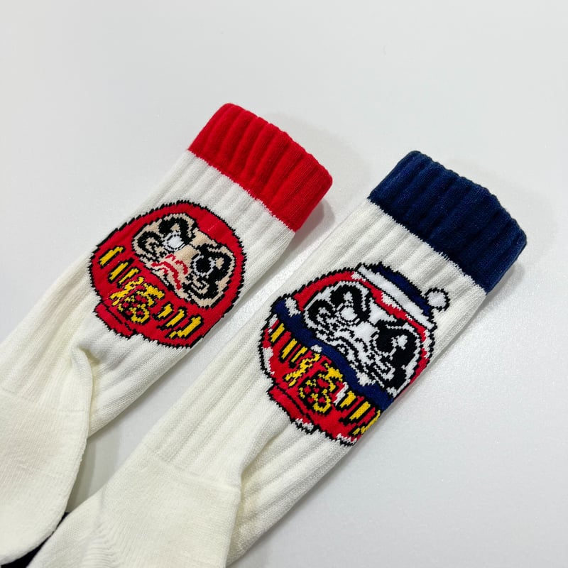 ching&co.】JAPAN DARUMA / 雪達磨 / SOCKS | OVER TH