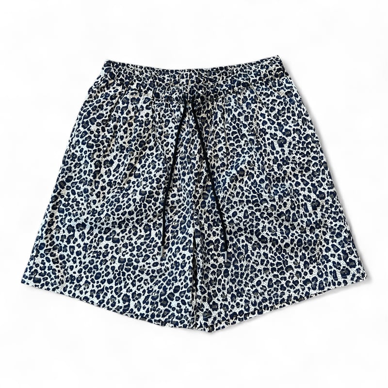O.T.D.T】LEOPARD WIDE SHORT PANTS | OVER THE DA