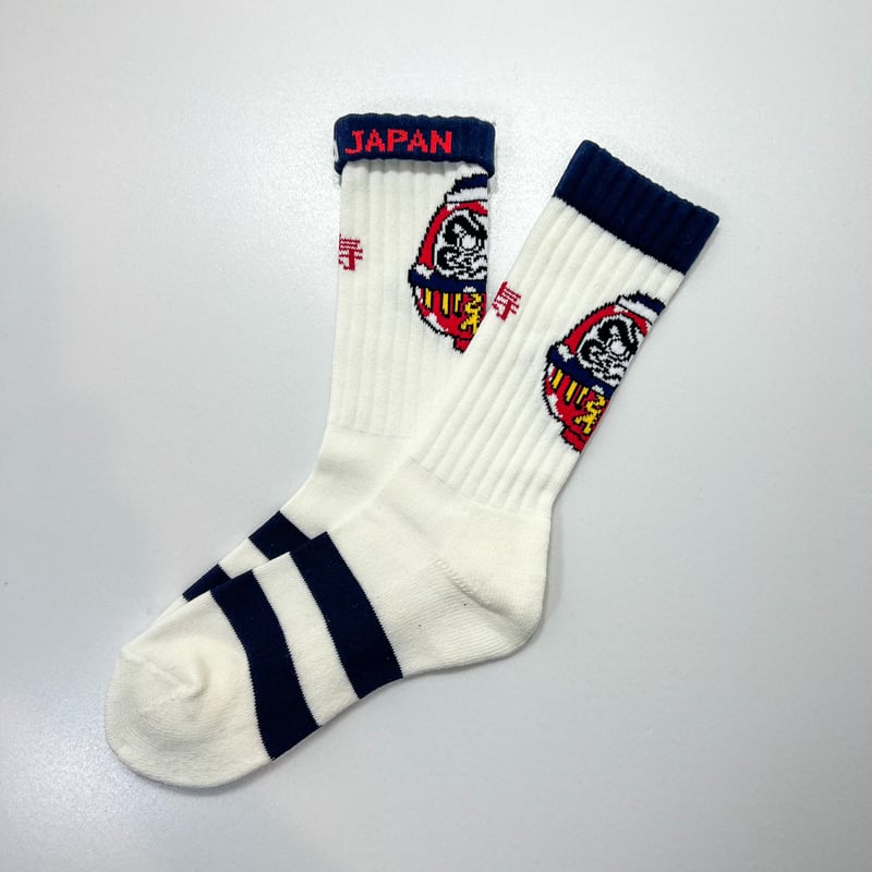 ching&co.】JAPAN DARUMA / 雪達磨 / SOCKS | OVER TH ching&co.】JAPAN DARUMA / 雪達磨 / SOCKS | OVER TH