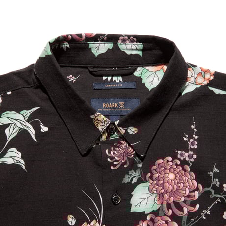 【ROARK】"TIGER LOTUS" JOURNEY S/S SHIRTS