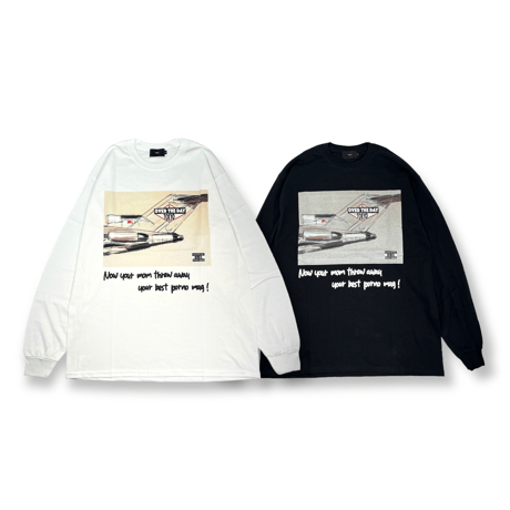 【O.T.D.T×BENDS】Exclusive "AIRPLANE" Long Tee