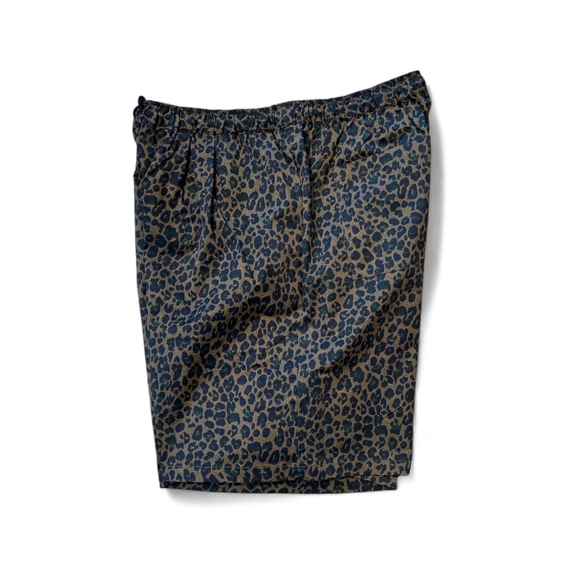 O.T.D.T】LEOPARD WIDE SHORT PANTS | OVER THE DA