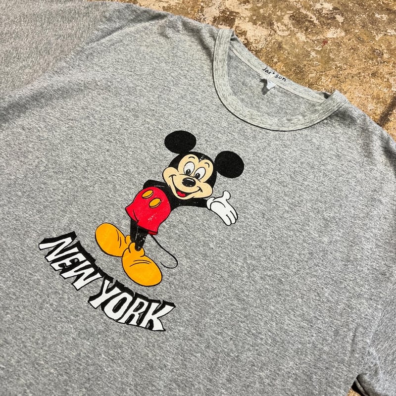 JACKSON MATISSE】Mickey Mouse NEW YORK Tee | OV