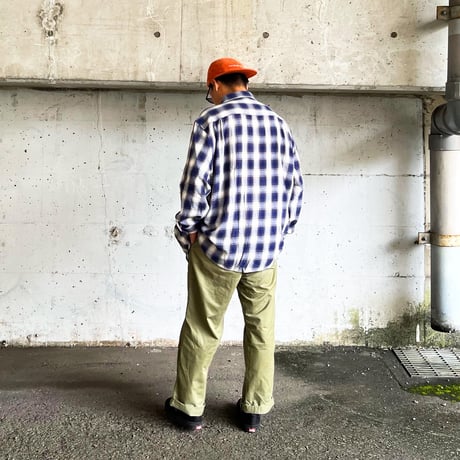 【O.T.D.T】Relax Fit Check Shirt