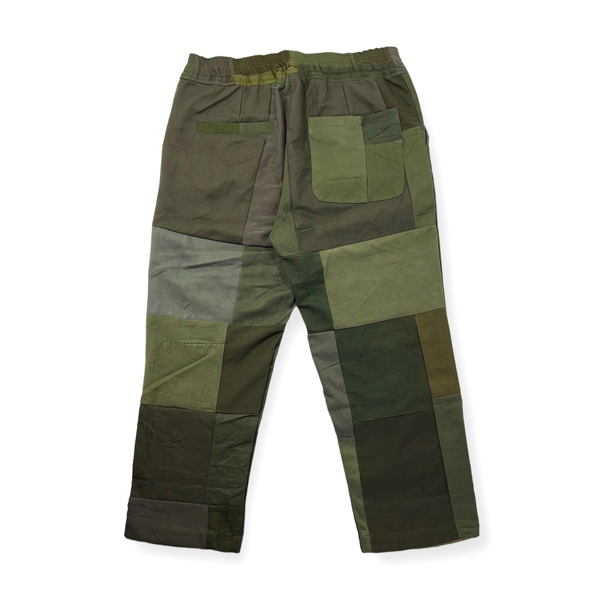 Used Remake】Military Patchwork Easy Pants | OV...