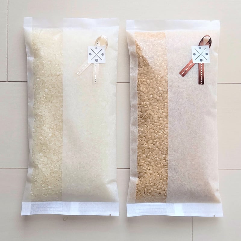 新潟産コシヒカリプチギフト（2合A）【白米・玄米】 | MAKIO FARM