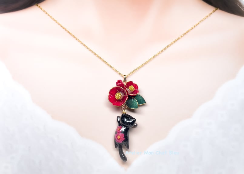 Ru.アクセサリー華ちゃんさま K10 PG 馬蹄スウィングルネックレス(40cm K10 PG): Samantha