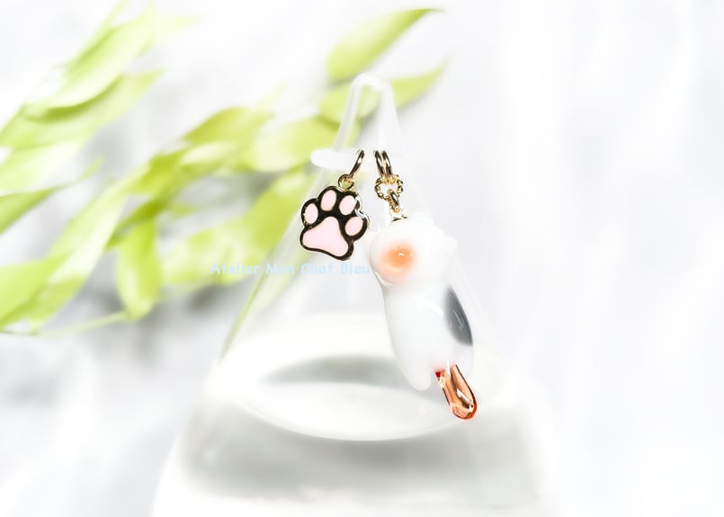 ねこのアンブレラマーカー ミケ | Atelier Mon Chat Bleu