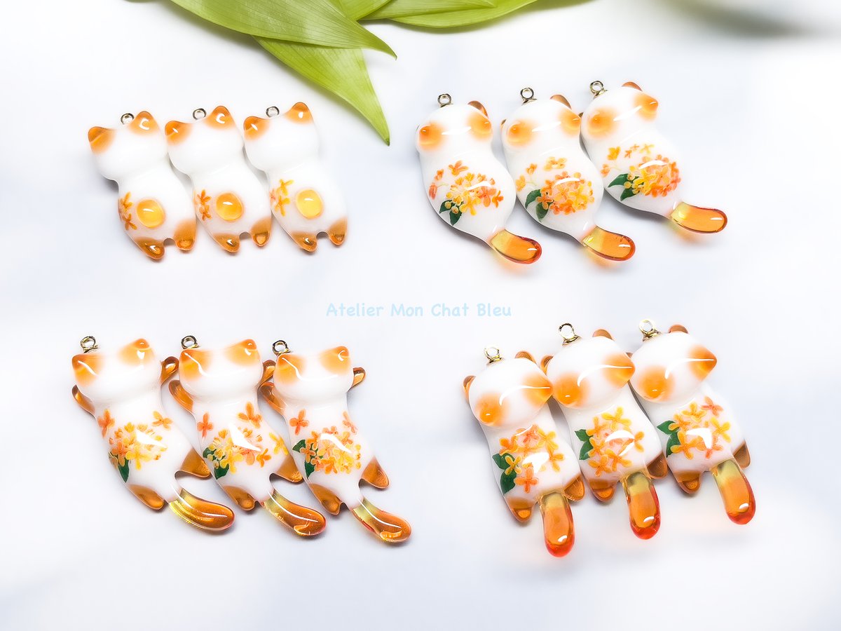 金木犀追っかけねこのバッグチャーム〈リニューアル版〉 | Atelier Mon