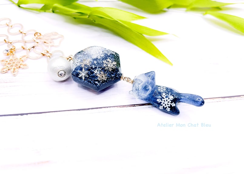 NO.2936✤ぐで猫 雪の結晶 冬 ハンドメイド チャーム パーツ NO.2936✤ぐで猫 雪の結晶 冬 ハンドメイド チャーム パーツ NO 2936ぐ