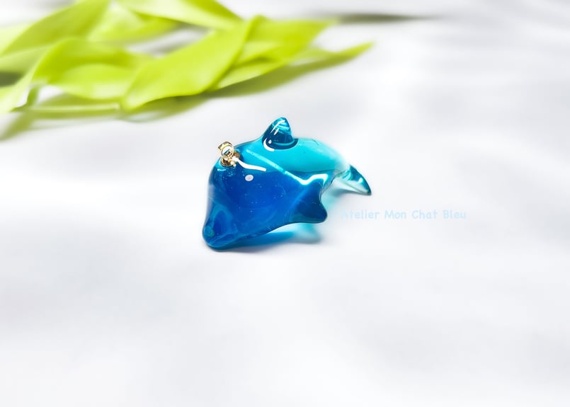 イルカのネックレス | Atelier Mon Chat Bleu