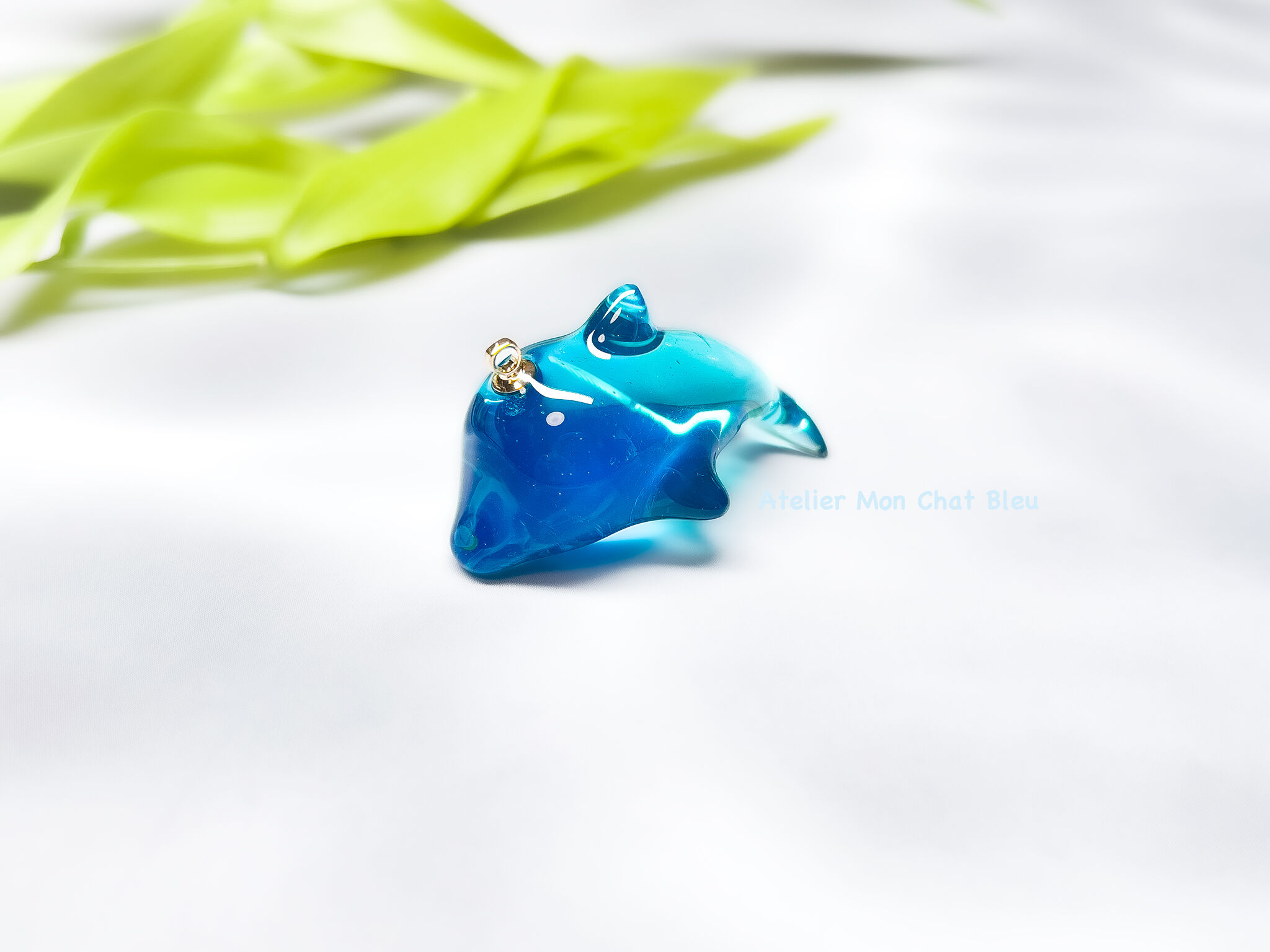 イルカのネックレス | Atelier Mon Chat Bleu