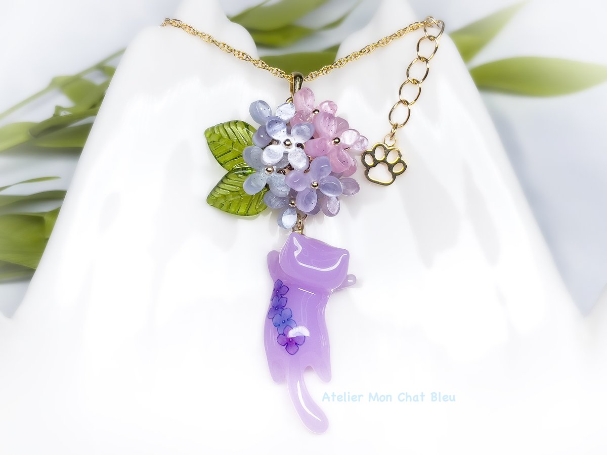 ぐでねこちゃんとビジュー　紫陽花 fit=scale-down,w=1200