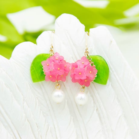 あじさいピアス | STORES