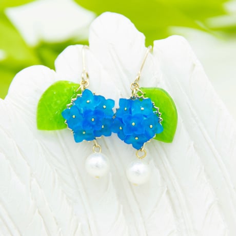 あじさいピアス | STORES