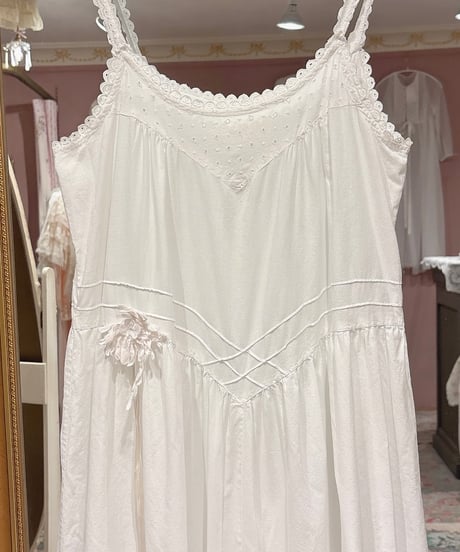 VICTORIA'S SECRET 80s vintage flower motif camisole dress