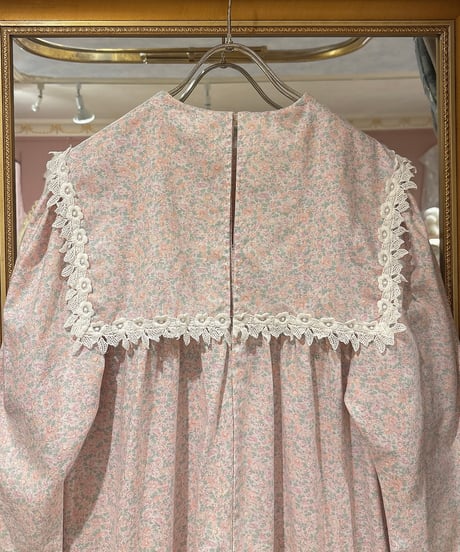 GUNNE SAX vintage sailor collar flower dress